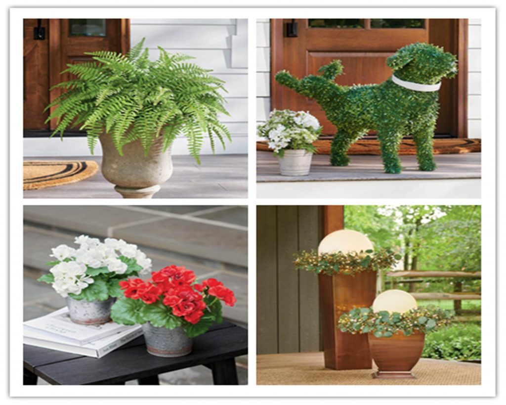 7 Must-Haves Faux Plants Decor for a Relaxing Outdoor