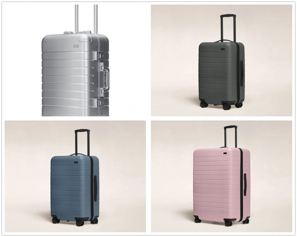 What are the top 9 carry-on and checked luggage styles